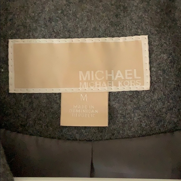 Michael Kors gray wool coat - Picture 4 of 5